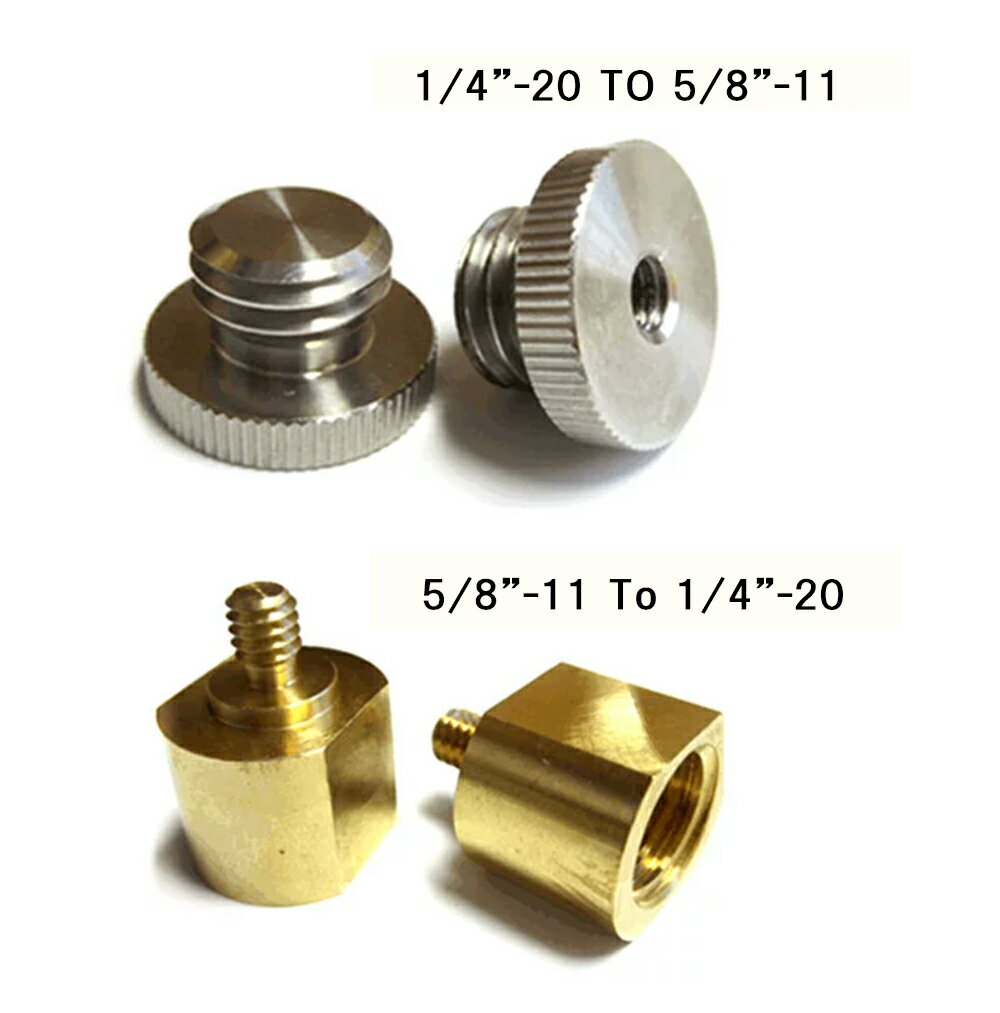 ボルト FUKUDA 福田 シリーズ 墨出し器用斜線アダプタ 三脚アダプター 規格変換用リターニングスクリュー ネジ1/4インチ to 5/8インチ 5/8インチ to 1/4インチ カメラネジ変換アダプター マイクネジアダプター ネジ式アダプター レーザーレベルボッシュアダプター