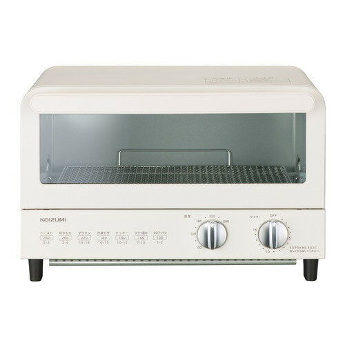 コイズミ KOS1205W オーブントースター ホワイト
