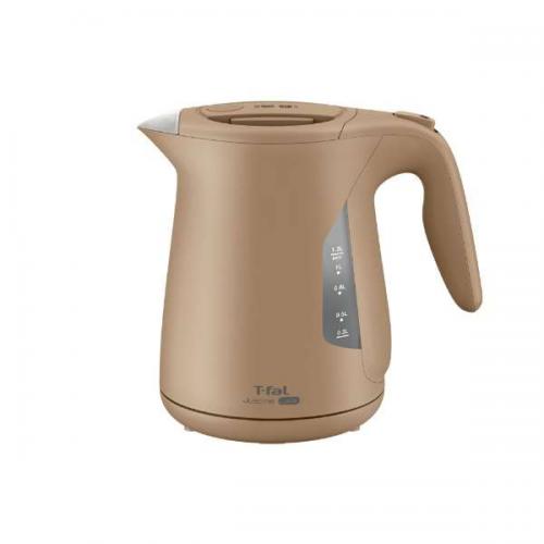 ティファール T-fal 電気ケトル ジャスティン ロック 1.2L カフェオーレ KO5902JP〈KO5902JP〉