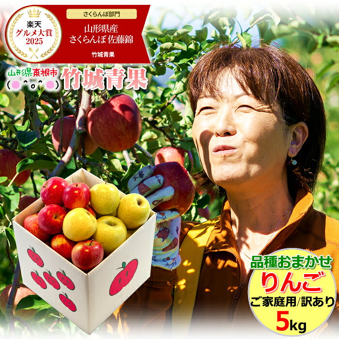 【順次出荷中！】産地厳選 品種おまかせりんご 5kg(ご家庭用/11～30玉入り/生食可)【山形県産 青森県産 リンゴ 林檎 apple 苹果 蘋果 蜜入り 自宅用 家庭用 果物 フルーツ 人気 売れ筋 秋の味覚 冬の味覚 さんふじ 5キロ わけあり 訳あり おうち用】