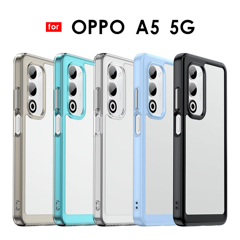 【1000円ポッキリ 送料無料】スマホケース OPPO A5 5Gケース 高透過率 背面透明 oppo a5 5gケース クリア 透明ケース オッポa5 5gケース 耐衝撃ケース OPPO A5 5G カバー 6.7インチ対応 オッポ A5 5G 保護カバー 指紋防止 oppo A5 5g携帯ケース PC背面 傷つけ防止 オッポ