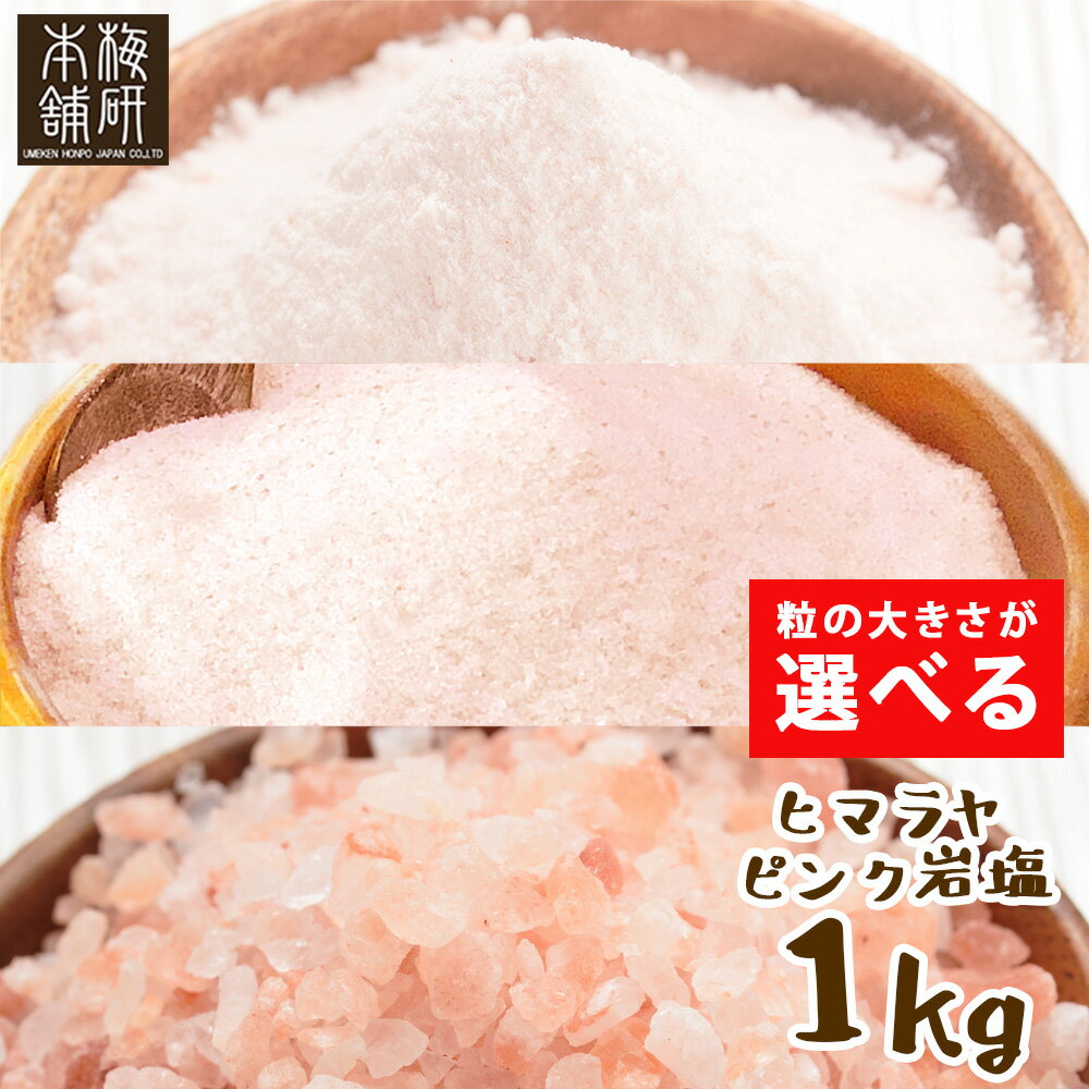 小粒1000円ポッキリ 送料無料 岩塩 ヒマラヤ岩塩 食用 ピンクソルト 1kg 選べる 3種 パウダー あら塩 小粒 【送料無料】 岩塩 ミル ピンク岩塩 調味料 HACCP管理 BRC認証 調味料 肉 しお 粗塩 粉末 ミル用 熱中症