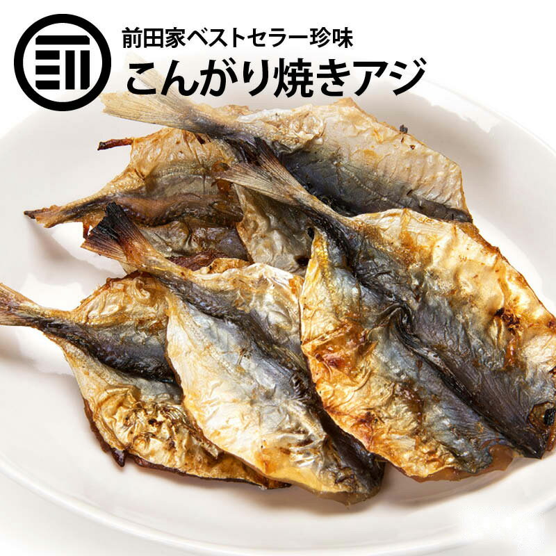 前田家 焼きアジ するめ イカ フライ の 老舗 が作る 焼きあじ ロングセラー おつまみ おやつ 国内加工 業務用 ポイント消化 買い回り 1000円ポッキリ 送料無料