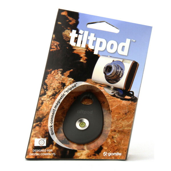 キーホルダー型カメラスタンド Tiltpod チルトポッド for コンパクトデジタルカメラ 角度調整可能 マグネット式マウント コンデジ用カメラスタンド ミニ三脚