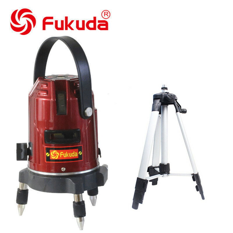 EK-453DP墨出し器+エレベーター三脚38cmセット PSE認証★FUKUDA 福田 フクダ 5ラインレーザー墨出し器 レーザー墨出器/レーザーレベル/レーザー水平器/レーザー測定器/墨出し/墨出し器/レーザー墨/墨だし器/クロスラインレーザー墨出し器★日本語説明書【送料無料】