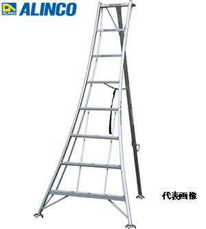 【代引き不可】☆ALINCO/アルインコ　KWX-360　アルミ園芸三脚　アルミ脚立　全高3.69m　最大使用質量100Kg　【時間指定不可】