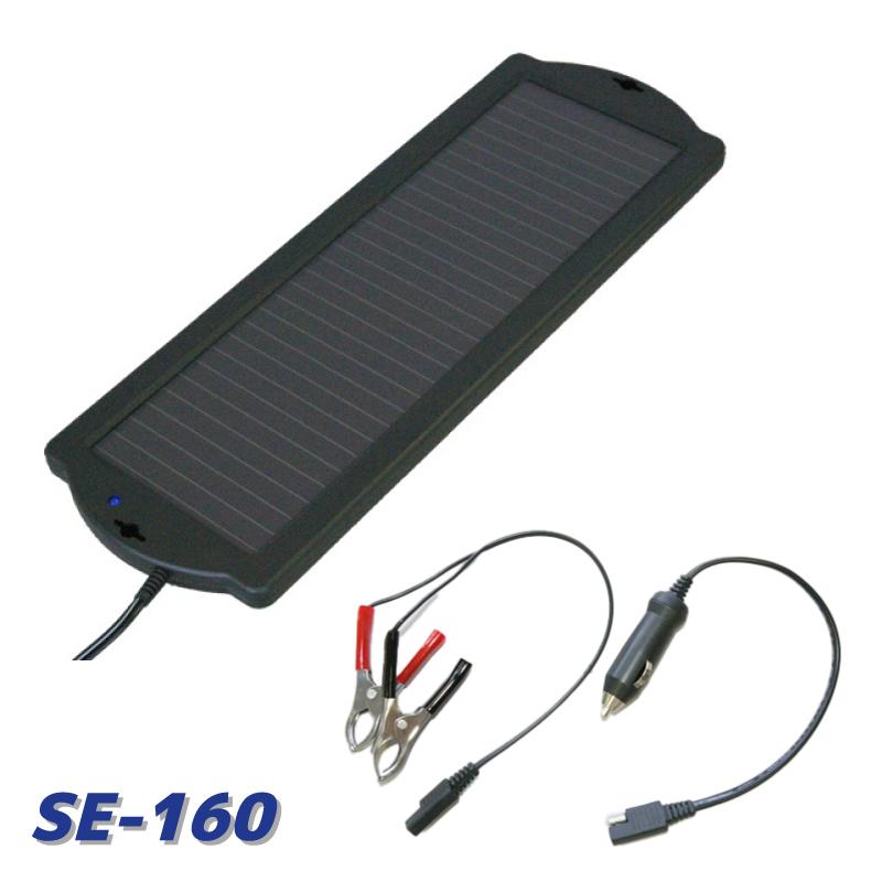 【ポイント10倍】Sunforce バッテリー補充電用 SE-160/12V用/1.8W ソーラーパネル | ソーラーチャージャー キャンピングカー 車 カーバッテリーあがり防止 バイク ソーラーパワー 太陽光 節電 防災 避難 緊急 災害 充電