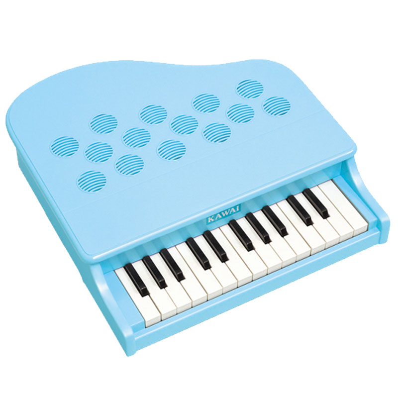 カワイ ミニピアノ KAWAI ミニピアノ P-25(ミントブルー) 1185 25鍵盤 河合楽器製作所 トイピアノ 誕生日プレゼント、クリスマスプレゼントに♪楽器のおもちゃ 2412ss