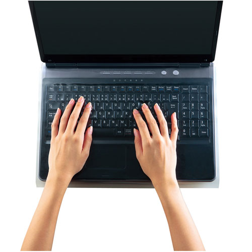 エレコム フリーカットキーボードカバー 大型ノートPC用(15.4W〜16.4W) PKU-FREE4