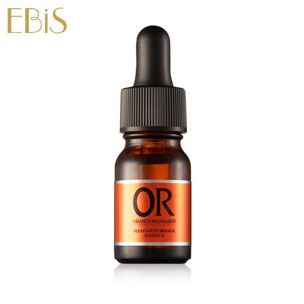 毛穴 美容液 エビス ebis オラージュマンダリン 10ml 毛穴 ケア ハリ キメ たるみ 敏感肌 乾燥 保湿 低刺激 ほうれい線 セラム マンダリンオレンジ果皮抽出液 100％ 原液美容液 毛穴引き締め 鼻 黒ずみ くすみ 肌荒れ エイジングケア イオン導入 スキンケア 送料無料メB