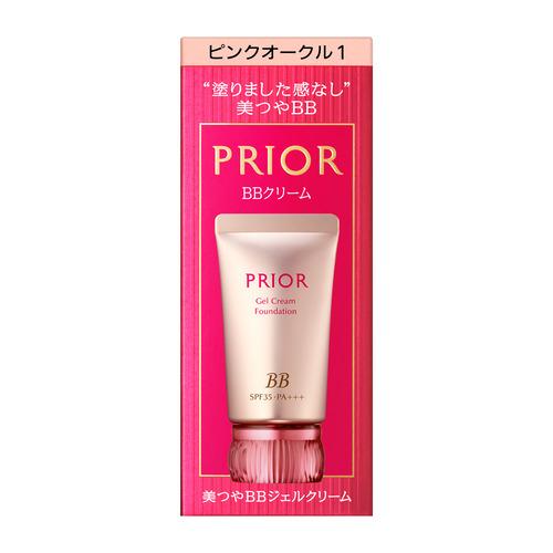 ★楽天モバイルご契約者様【最大3000円オフクーポン！】枚数限定！ プリオール 美つやBBジェルクリーム n ピンクオークル1（ファンデーション30g送料無料