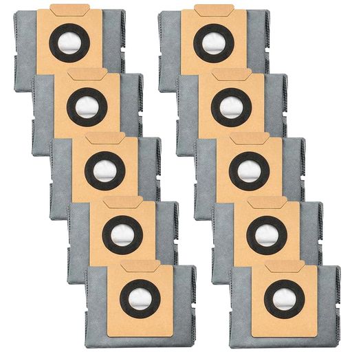 eufy用 X8 Pro/ X10 Pro Omni ロボット掃除機 紙パック【抗菌・消臭加工あり】アンカー ユーフィー向け 掃除機 対応 ダストバッグ アクセサリー(10枚入り)
