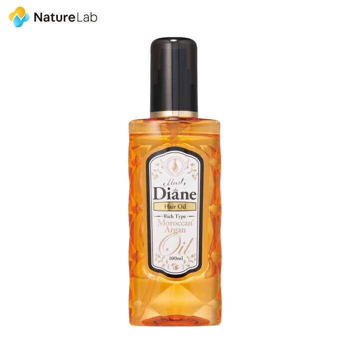 【最大P10倍】モイストダイアン トリートメントオイル リッチ 100ml | 本体 ヘアオイル 洗い流さないトリートメント ドライヤー オイル アイロン ダメージ補修 保湿 潤い ツヤ ヘアケア 女性 レディース くせ毛 まとまる タオルドライ まとまる