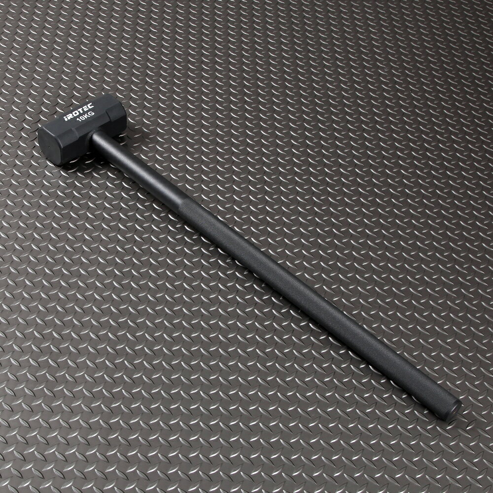 【9/15はポイントアップデー】IROTEC（アイロテック）ジムハンマー10KG/ 筋トレ器具 筋トレ ダンベル ベンチプレス バーベル 筋力トレーニング トレーニング器具 ケトルベル 握力 腹筋 背筋 背筋強化 鍛錬 ラグビー レスリング 野球 ハンドグリップ