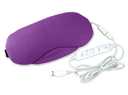 ホット アイマスク USB 電熱式 アイウォーマー 目 リラックス タイマー設定 温度調節 洗える 熟睡 仕事 アイ リフレッシュ デスク TEC-EYEWARMD