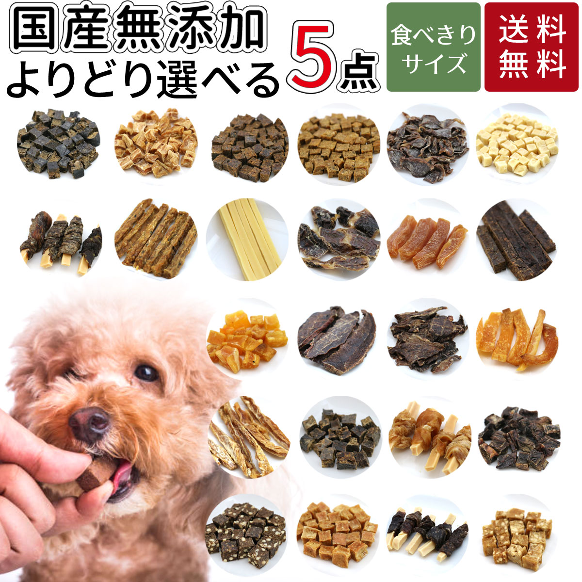 【マラソンP5倍】【累計7万袋突破】選べる5個セット | 送料無料 犬 おやつ 無添加 どっぐふーどる 国産 さつまいも ジャーキー 詰め合わせ ドッグフード 犬のおやつ ドックフード 犬おやつ 犬用 小分け オヤツ キャットフード 猫 犬のオヤツ ペットフード