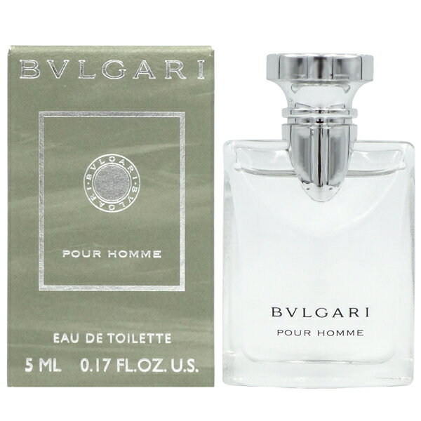 エントリーで最大P9倍・最大1500円OFFクーポン ブルガリ BVLGARI ブルガリプールオム EDT BT 5ml【ミニ香水 ミニボトル】【当日発送_14時まで】【香水 メンズ レディース】【人気 ブランド ギフト 誕生日 プレゼント】