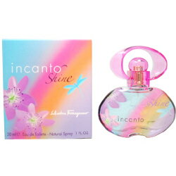 エントリーで最大P9倍・最大1500円OFFクーポン サルヴァトーレ フェラガモ Salvatore Ferragamo インカント シャイン EDT SP 30ml【当日発送_14時まで】香水 レディース【香水 メンズ レディース】【人気 ブランド ギフト 誕生日 プレゼント】