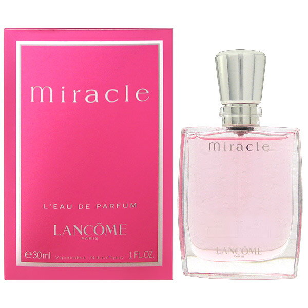 【最大P9倍+3倍・最大1500円OFFクーポン】 ランコム LANCOME ミラク EDP SP 30ml MIRACLE Eau de Parfum【当日発送_14時まで】lancome【香水 レディース】【人気 ブランド ギフト 誕生日 プレゼント】