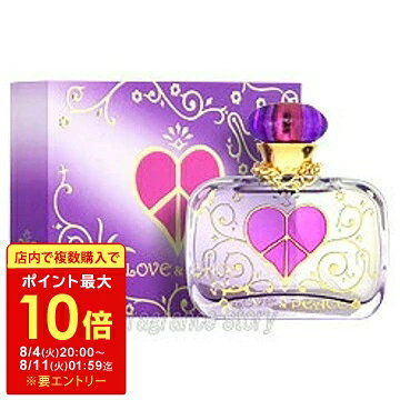 【マラソン限定★最大P10倍】ラブ＆ピース ラブ＆ピース 50ml EDP SP fs 【香水 レディース】【即納】