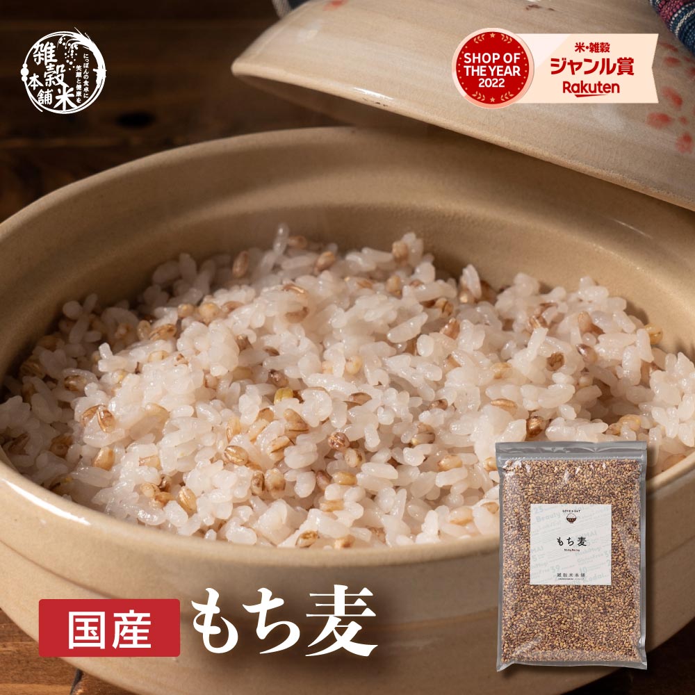 ＼楽天スーパーSALE／雑穀 雑穀米 国産 もち麦 【内容量が選べる400g~24kg】雑穀米本舗 お試しサイズ 無添加 無着色 送料無料 ダイシモチムギ ダイエット食品 置き換えダイエット