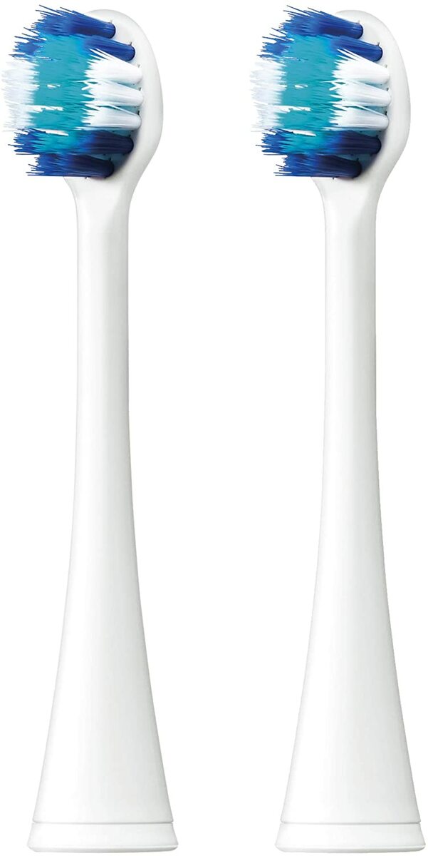 【楽天1位】 EW0800-W パナソニック 替えブラシ ドルツ 電動歯ブラシ 替えブラシ 極細毛ブラシ コンパクト 2本組白 　数量限定　【配送種別：CS】