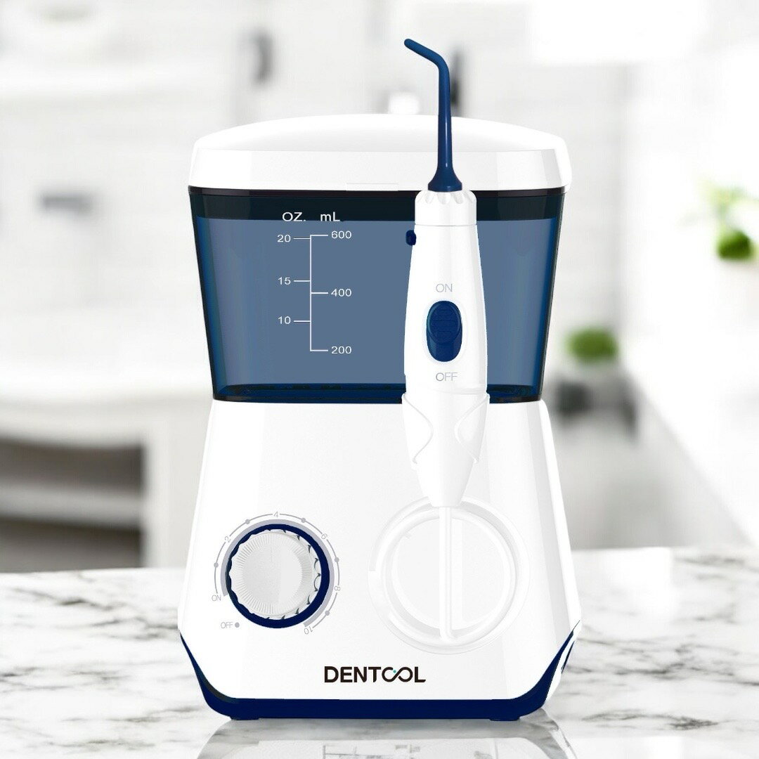 歯周ポケット専用電動歯ブラシ「デントールA」歯周ポケット専用ブラシノズル2本・歯間洗浄用水流ノズル3本付属