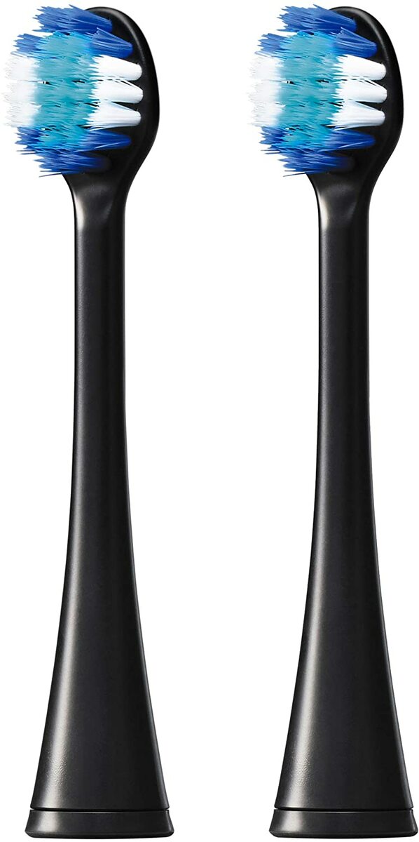 【楽天1位】 数量限定 パナソニック EW0800-K　替えブラシ ドルツ 極細毛ブラシ コンパクト 2本組黒 配送種別：CS