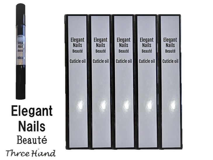キューティクルネイルオイルElegant Nails Beauté選べる5本セット全部で10種類の香りから選べる5本セットで送料無料ランキング上位入賞！ネイルオイル ペンタイプ追跡番号付きポスト投函でお送りします