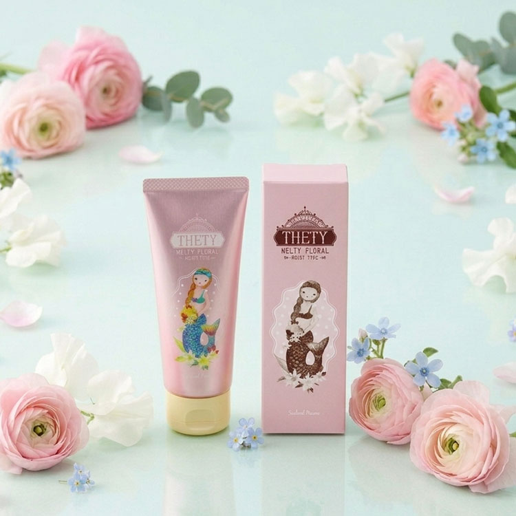 シーランドピューノ ハンド＆ネイル テティ 65g THETY ハンドクリーム 箱付き 手肌 水仕事 美容師 肌荒れ あかぎれ 粗品用など ギフト用ボックス 美容院 ティティー プロ用美容室専門店 つや髪美肌研究SHOP