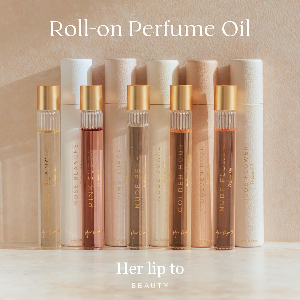 【公式】＼LINE300円OFFクーポン☆／ 香水 ボディオイル いい香り 9ml herlipto ロールオン ロール フレグランス ネイルオイル お試し ミニボトル レディース パフュームオイル ギフト プレゼント 誕生日 携帯用 美容 小嶋陽菜 こじはる