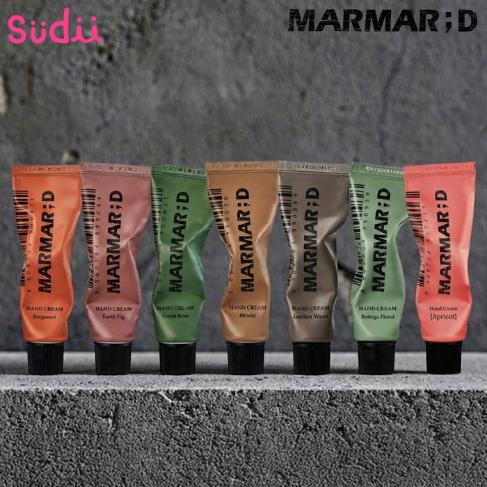 【おしゃれ ハンドクリーム】MARMAR;D HANDCREAM [★7種] Hinoki / Green Rose / Bergamot / Earth Fig / Leather Wood【正規品】マルマルディ ヒノキ グリーンローズ ベルガモット アースフィグ レザーウッド 誕生日 プレゼント 就職祝い インスタ映え ヴィンテージ