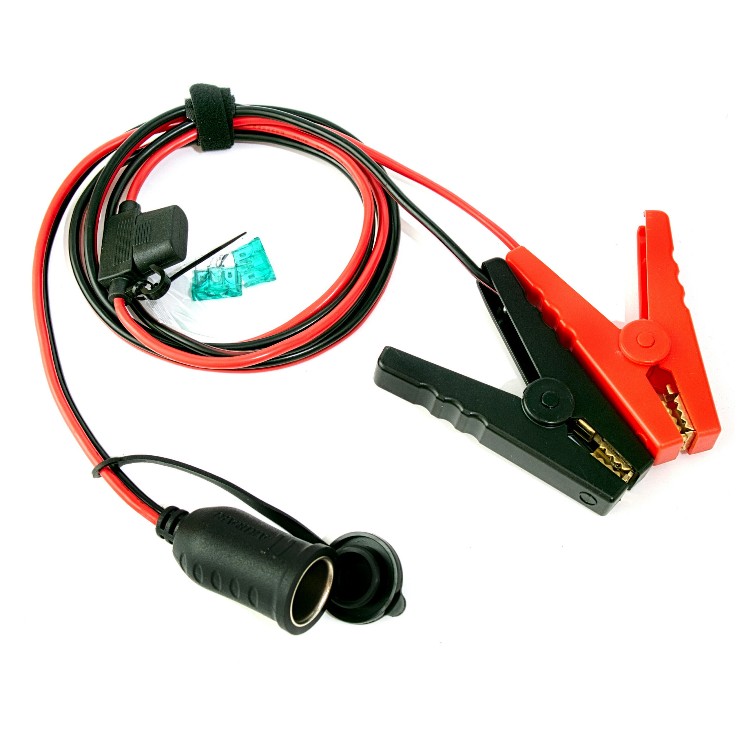 ［秋限定クーポン15％OFF］自動車用バッテリー充電ケーブル 12V/24V大型バッテリー接続ケーブル バッテリークリップ 直結型 シガープラグ 延長ケーブル 1.5M 防水 絶縁性よく＆耐熱&amp;腐蝕