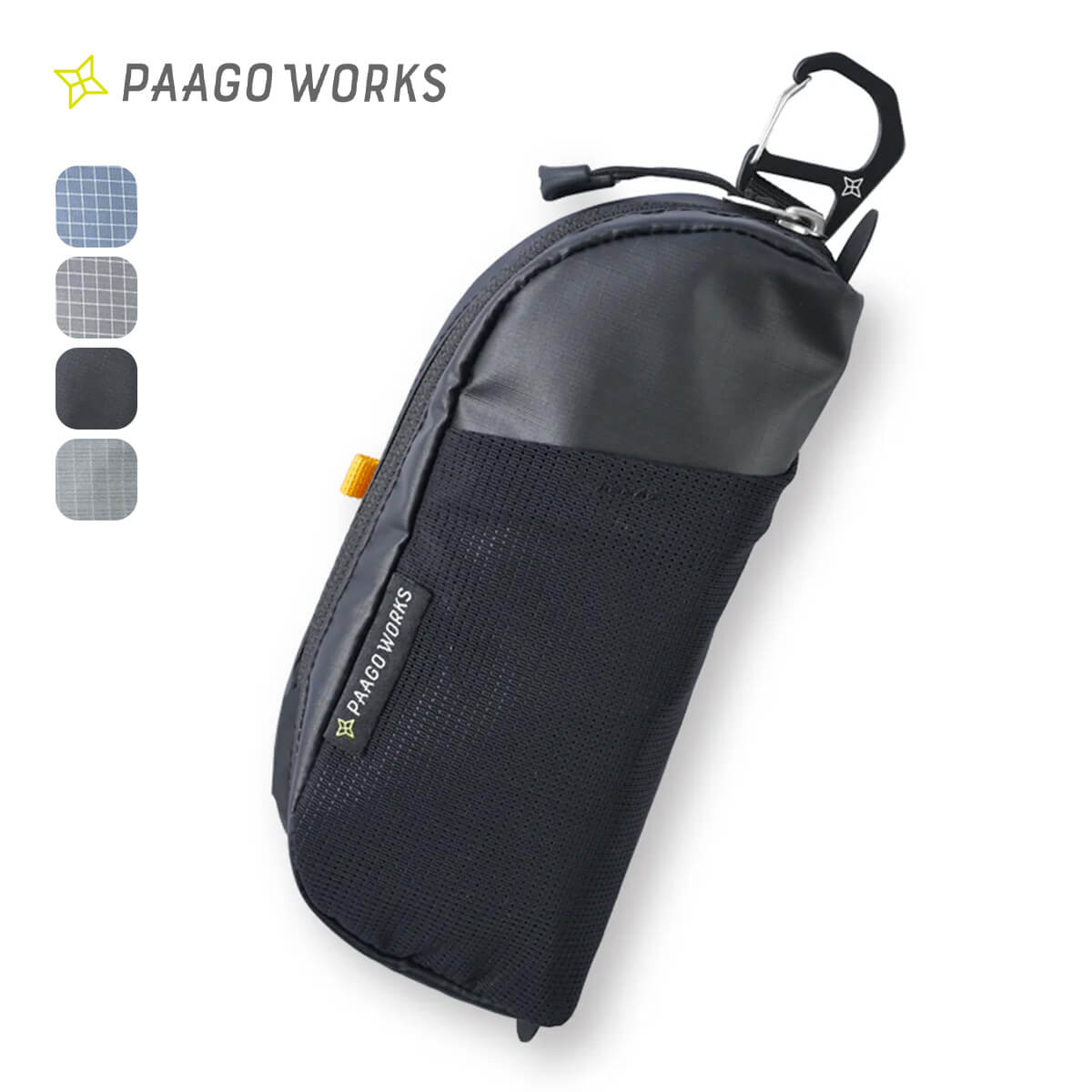 パーゴワークス スナップ PaaGo WORKS SNAP HB504 ポーチ 小物入れ バックパック ザック リュック 取り付け スマホ 携帯 鍵 500mlボトル収納 サングラス ペットボトルホルダー 登山 ハイキング トレッキング フェス おしゃれ バッグ キャンプ アウトドア