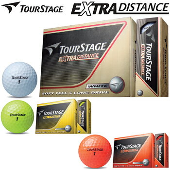 【5/20 エントリー/抽選で最大100%ポイントバック】 BRIDGESTONE Golf ブリヂストンゴルフ 日本正規品 TOURSTAGE EXTRA DISTANCE ツアーステージ エクストラディスタンス ゴルフボール 1ダース(12個入) 【当店在庫品】