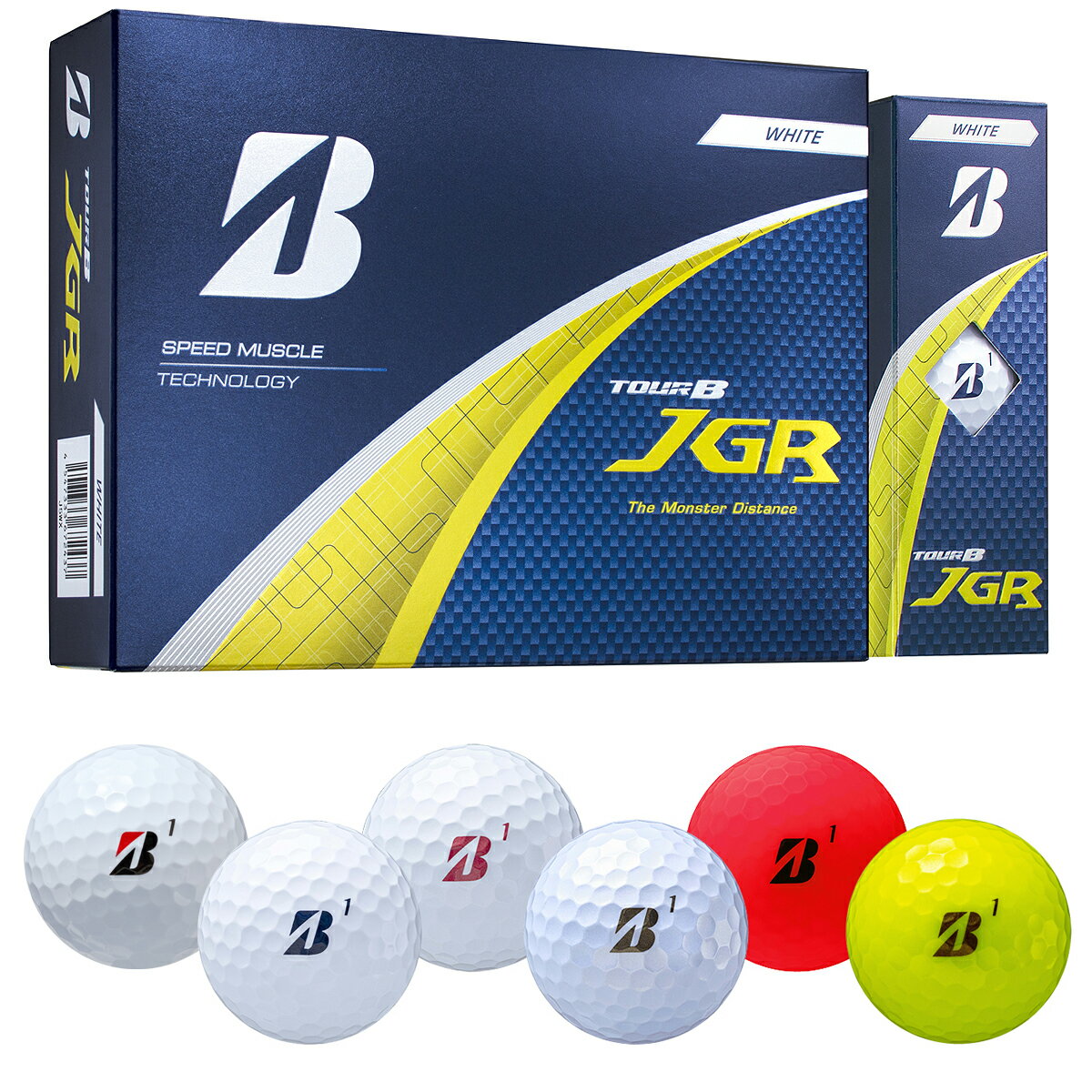 【6/10限定!エントリーで当店全品ポイント5倍!】 BRIDGESTONE GOLF ブリヂストン 日本正規品 TOUR B JGR ツアービージェイジーアール ゴルフボール 1ダース(12個入) 2025モデル 【当店在庫品】