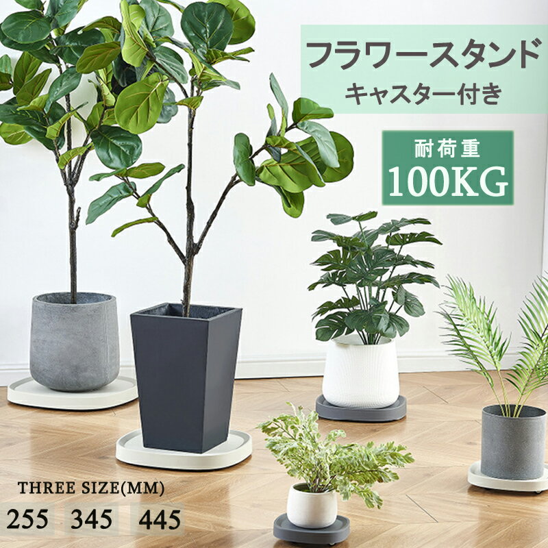 【15%OFF+抽選で最大100％Pバック】【当日発送】フラワースタンド プランタースタンド キャスター付き キャスター付き鉢皿 台車 鉢台 鉢皿 受皿 受け皿 トレイ トレー プレート 鉢植え台 観葉植物 鉢植え 植木鉢 耐荷重100KG プランタースタンド長方形 おしゃれ 送料無料