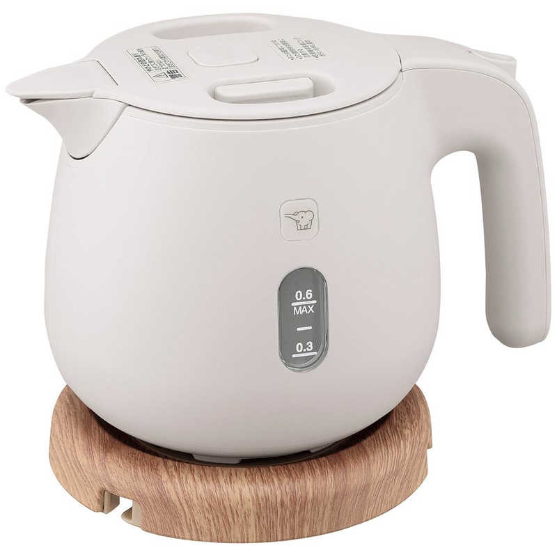 象印マホービン　ZOJIRUSHI　電気ケトル 0.6L サンドグレー　CK-SA06
