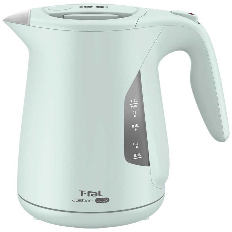 T-fal　ティファール 電気ケトル ジャスティン ロック 1.2L セージグリーン　KO5903JP