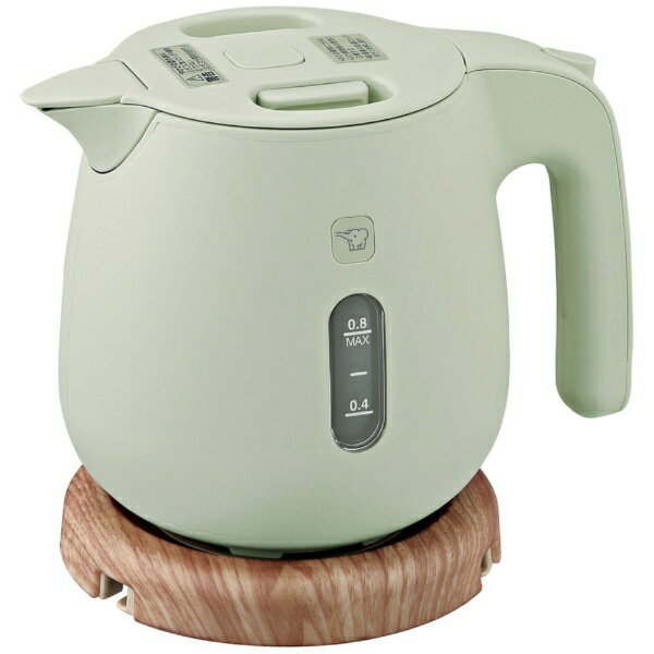 象印マホービン｜ZOJIRUSHI 電気ケトル ダスティグリーン CK-SA08 [0.8L]