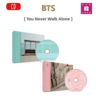 [おまけ付き] BTS [You Never Walk Alone] 正規2集 CD アルバム バージョンランダム 防弾少年団 バンタン/おまけ：生写真1+トレカ1