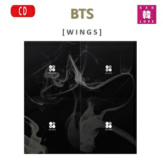 [おまけ付き] BTS 正規2集 [WINGS] CD アルバム バージョンランダム バンタン 防弾少年団/おまけ：生写真1+トレカ1