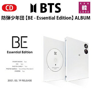 [おまけ付き] BTS BE-ESSENTIAL EDITION CD アルバム 防弾少年団 バンタン/おまけ：生写真+トレカ