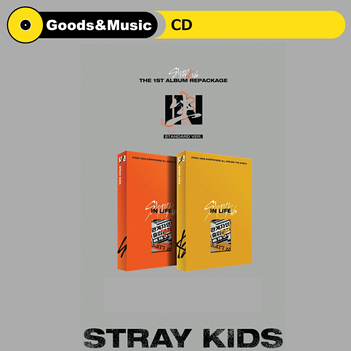 【一般盤】【和訳選択】STRAY KIDS IN LIFE IN生 1ST FULL ALBUM ストレイキッズ 正規 1集 IN生 (IN LIFE) 【安心国内発送】