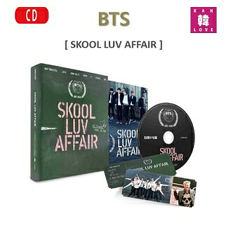 [おまけ付き] [SKOOL LUV AFFAIR] 2ND MINI ALBUM CD アルバム 防弾少年団 バンタン/おまけ：生写真1+トレカ1