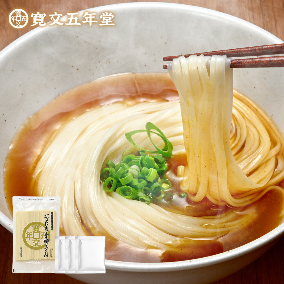 ＼8月15日限定10％OFF！／ うどん 稲庭うどん 寛文五年堂 いなにわ手綯うどん（320g袋/3人前）カレースープ（3袋）セット カレーうどん お試し 保存食 長期保存 自宅調理 常温保存 歳暮 お歳暮 うま確フード ローリングストック
