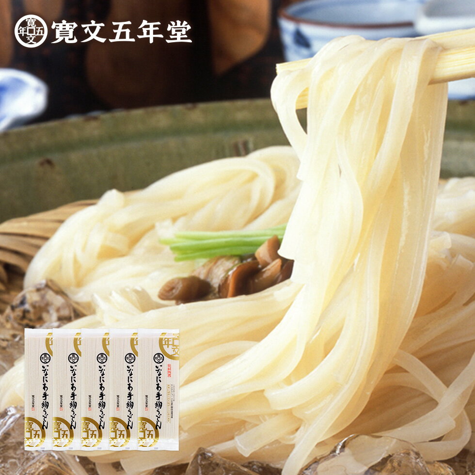うどん 稲庭うどん 寛文五年堂 送料無料 160g×5袋 / お返し グルメ 高級 詰め合わせ 保存食 時短 饂飩 長期保存 常温保存 歳暮 お歳暮 挨拶 秋田名産