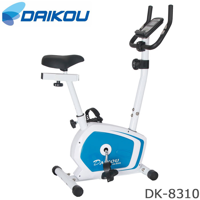 【ポイント11倍】《大広|DAIKOU》アップライトバイク 人気 おしゃれ おすすめ サイクリング トレーニング フィットネス 8段階手動調節付 時間 スピード 距離 カロリー 心拍数 単4乾電池 健康 在宅 テレワーク DK-8310 【沖縄・離島配送不可】【北海道・九州 別途】