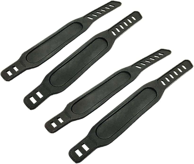 互換 ST TS ペダルベルト エアロバイク 室内 自動車 汎用 交換用 ペダルストラップ 左右 ペア 2セット 2:6タイプ (2:6タイプ)
