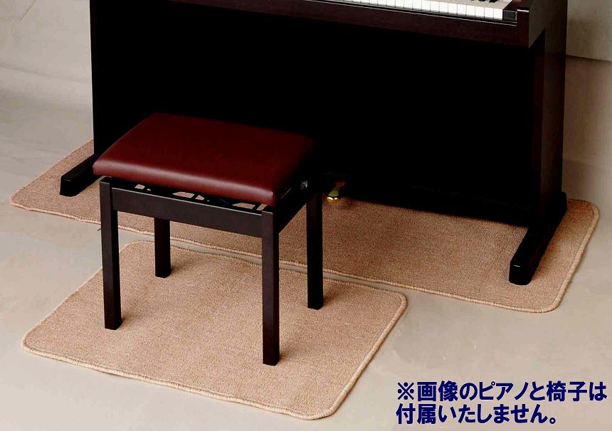 イトマサ ITOMASA フロアマット&amp;チェアマットSTセット/電子ピアノ(デジタルピアノ)用【送料無料】